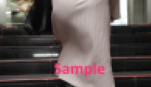 OLのマキシワンピ