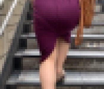 【爆☆尻☆！】はち切れんばかりのOLのムッチリデカ尻をこれでもかと階段で淫乱痴女の実態を公開！【519】