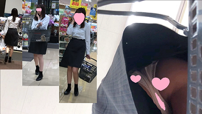 綺麗な制服ＯＬのスカートの中の秘密part13