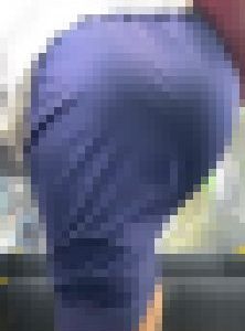 お姉さんの後ろ姿　１５２　OL　巨尻　階段上り　ネイビー　エロ　タイトスカート