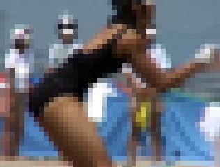 K-03 ビーチバレーボール大会③　　(隠れた名作品)