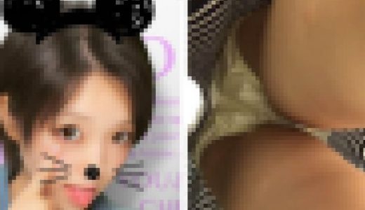 ショートカットの似合うロリJDのパンツ【逆さ撮り33】