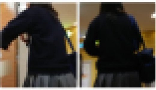 ダックス作品2・制服のエスカ撮り・スマホの4Kで撮影！