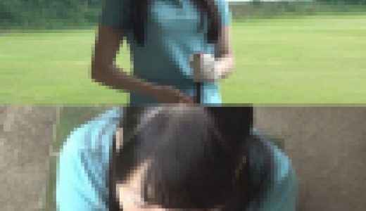 【屋外ゴルフ練習場でフェラ?】【露出フェラ】郊外でGETゴルフ練習かわい娘?可愛い子のこんなとこでフェラ露出♪最後は口まんこザー