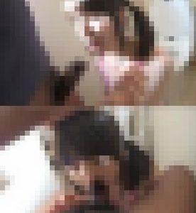 【屋外トイレでフェラ?】【露出フェラ抜き】ＳＮＳでGET素人おぼこい娘?恥じらい頑張るイラマチオ挑戦♪最後は口まんこザーメン大放