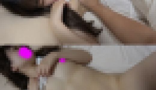 【民泊いたずら】資〇堂で美容部員として働く20歳の女の子に睡眠中に痴漢して電マ当てたら痙攣しながらイっちゃっのでまんこに精子ぶっ