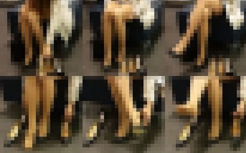 長身で極上美脚のパンストお姉さん
