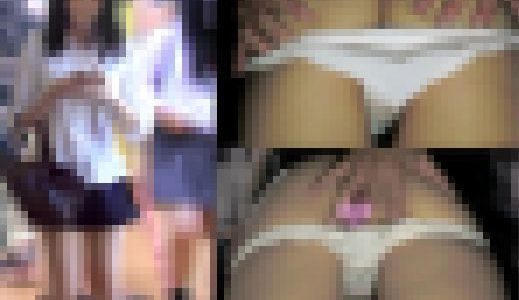 【電車痴漢動画3】敏感無毛制服娘