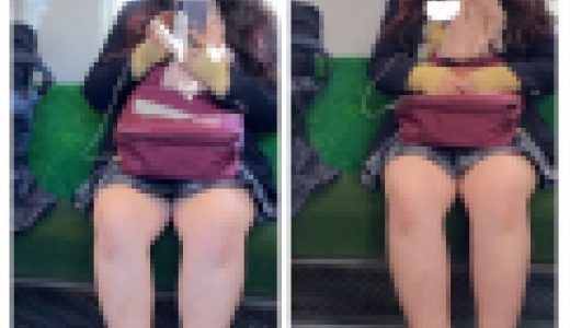 JK風制服S級美女の対面エロ過ぎるミニスカ生脚162