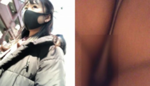 500円シリーズ⑪激カワミニスカJD美少女！食い込みピンクP＆生お尻丸見え！