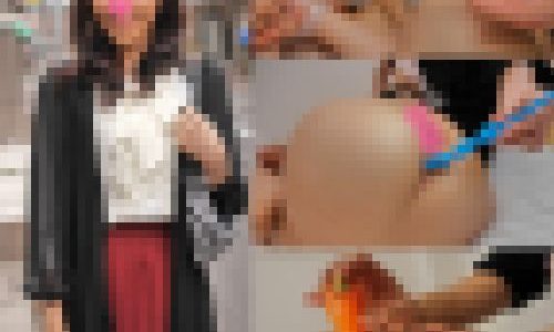 【アナル調教】スタイル抜群の勝ち組セレブ妻38歳／オイル＆ラップ巻き悶絶3点責め／アナルストッパーで塞いだまま生ハメ【個撮】