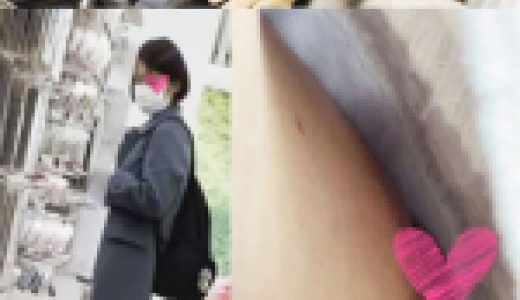 [バス・電車胸チラ][2日間追跡]人妻さんの垂れ乳デカ乳首。
