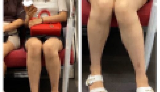 脚フェチ335 美人女子大生の対面エロ過ぎる生足美脚
