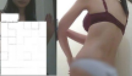 CM級絶対的美少女JD19歳！水色清楚パンティ風！SSS級美少女！着替えシーン！