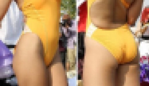 【高画質写真】ムチムチ！イエロー競泳水着のエンジェル　SC05-A