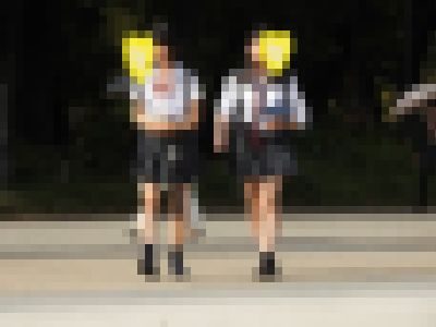 制服姿の女のコを撮影しました！！６０