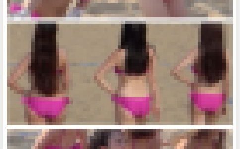 ビーチバレーにJDチアがやって来た！揺れパイ癒し動画②[17bvcV02]