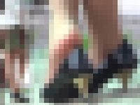 パンストお姉さんの美脚＆足裏