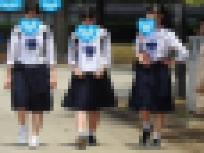 制服姿の女のコを撮影しました！！８３