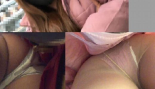 近所のS級美女の二日間パンティ！大人ピンクと清楚純白！丸見え！