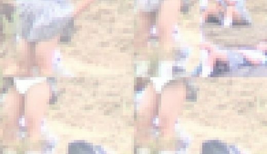 J○ 3人組 純白 股開きパンモロ