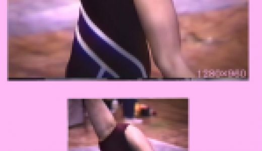 AIで動画の鮮明化、大型化をしてみました　レオタード　その14　体操