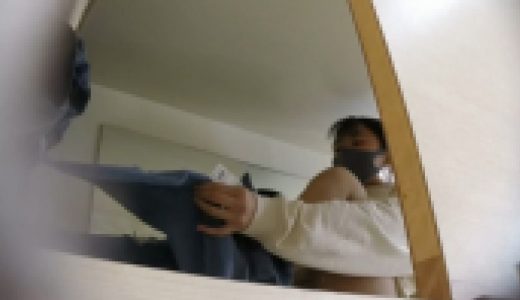 【アヒルの980円均一】試着室　盗撮風　モデル単体