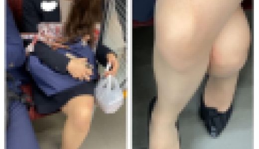 長編シリーズ417 美人OLお姉さんの真上からのエロ過ぎるパンスト美脚