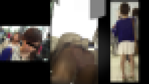 【顔出し】都会の美女のパンティ04