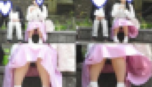 お座りお姉さん発見！！（ＦＨＤ）大変です！！パンツが見えてますよ１２８