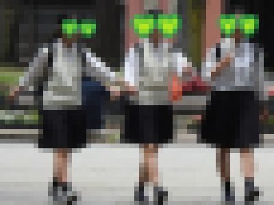 制服姿の女のコを撮影しました！！１３０