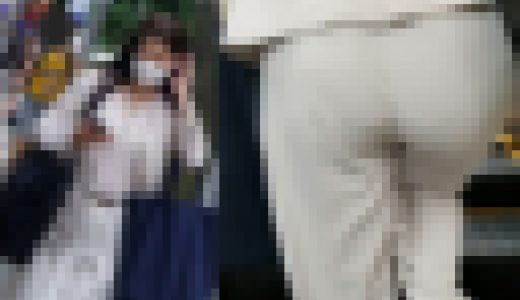 美人OL丸見えパンティライン