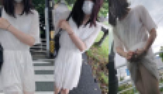 PaperEx神回 びしょ濡れ白ワンピの清楚JD【期間限定】