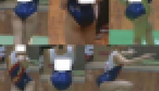 小顔で可愛い体線の綺麗な選手撮り　後編