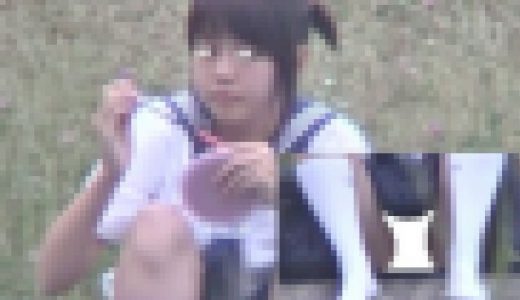 J○ セーラー服 股開きパンモロ