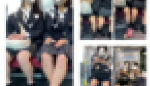 6名のJK風制服美女の対面エロ過ぎるミニスカ生脚234