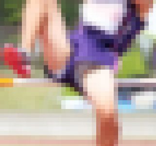 【オリジナル撮影183枚】力強い背面跳びではみパン！他にもいろいろ見えています！ JC風 走り高跳び写真集 12