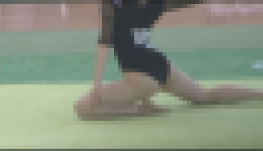 JDのハミ尻ハプニング撮り 悩殺体操競技