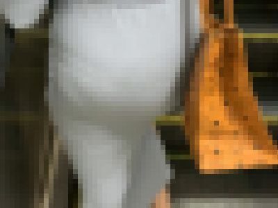 【エロ尻JD】ムッチリエロ尻。ムニムニしたエロい小尻でボリューム満点のクソエロい尻パンティーラインにチ〇ポを挟む【589】