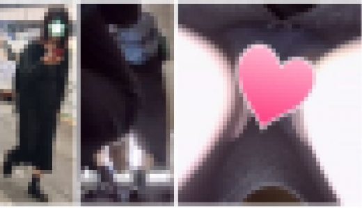 逆さ撮りの瞬間☆番外編1☆（綺麗なお姉さんの重ね履き/フラッシュ撮影/エスカレーター）