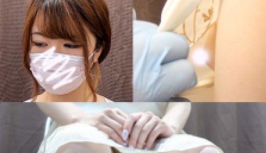 【ワクチン接種】脇横から覗く乳首が可愛いお姉さん【胸チラ・パンチラ】