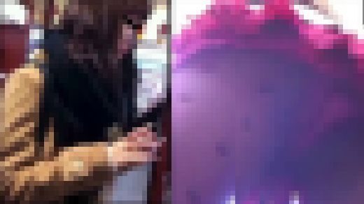 【顔出し】都会の美女のパンティ49