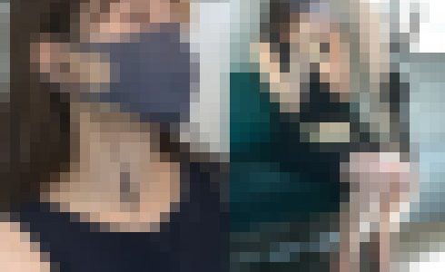 芸能人クラスの極上美女の無防備な全身をこっそり撮影