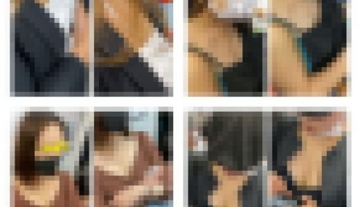 4名のS級美人お姉さんの超接近エロすぎる胸元・胸チラ7