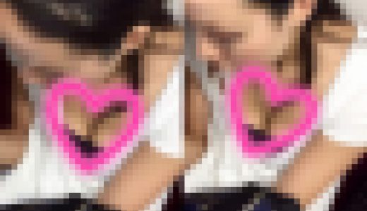 【胸チラHD画質】電車の揺れに合わせて踊る垂れ巨乳