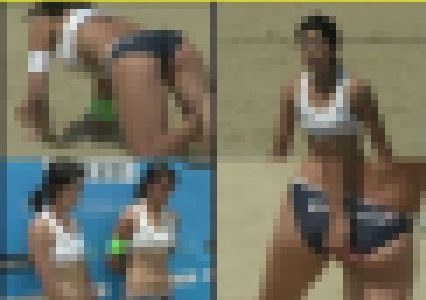 2683／「憑かれ撮り・ビーチバレーが見えてきた（19）～西＊健実・浅＊美和編」