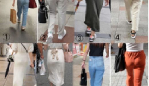 街中の魅力的なお尻 1