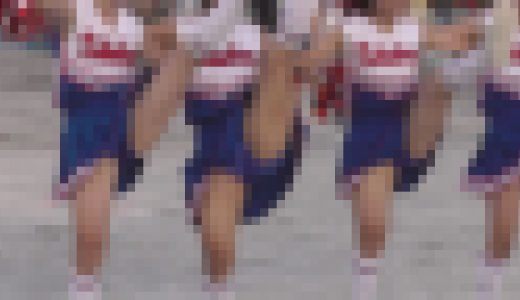 Ultra高画質動画 可愛い過ぎるチアガール達！青アンスコがまぶしすぎるNO-3