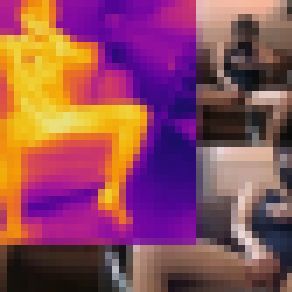 赤外線サーモグラフィーカメラでスクール水着姿を撮影したら透けるのか＆オナニーすると熱くなるのか？