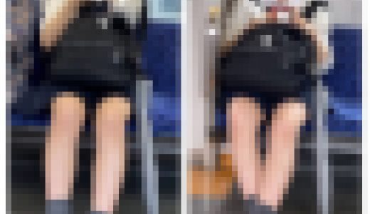 JK風制服美女の対面エロ過ぎる生足美脚272